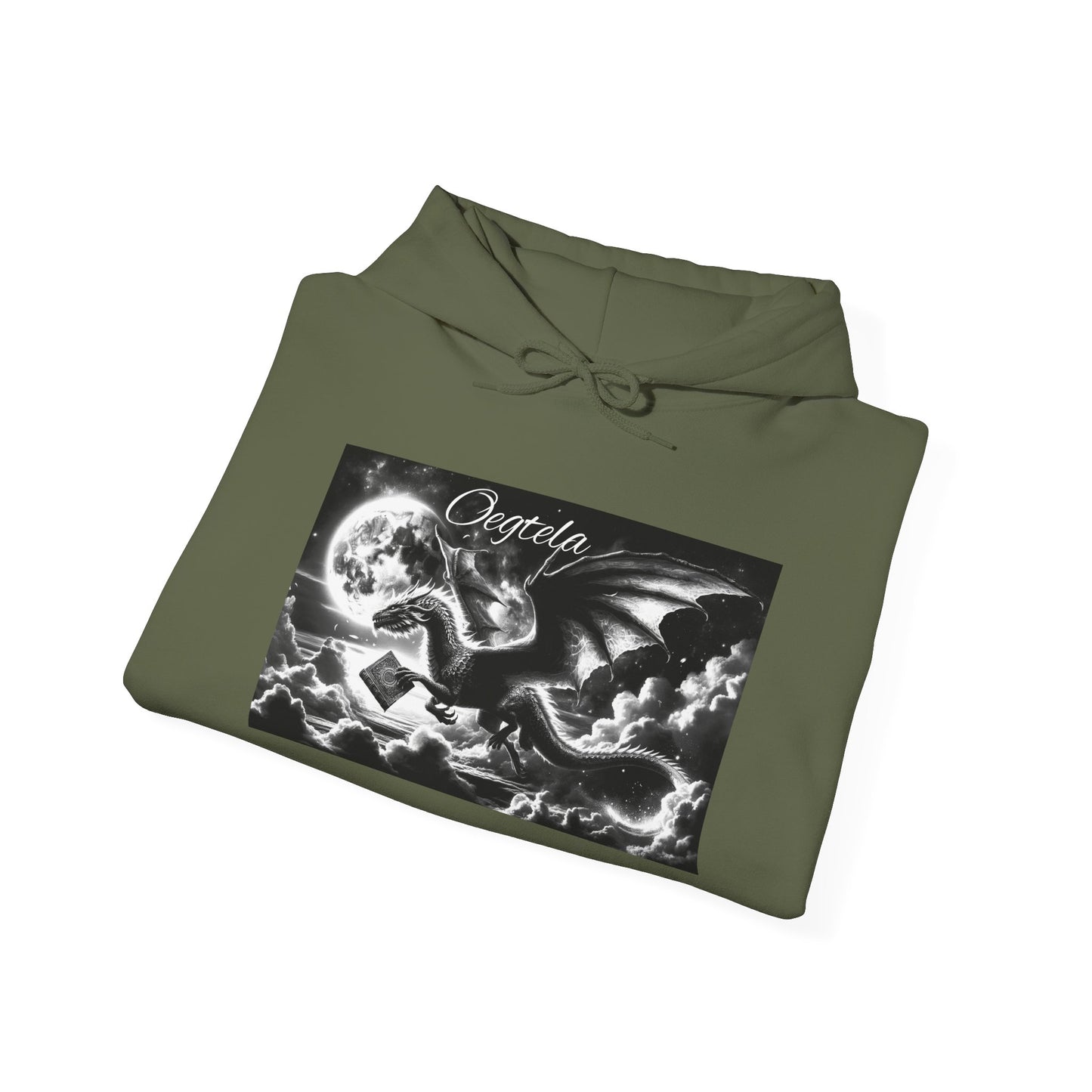 Hooded Sweatshirt - Oegtela Unisex Seeker of Faith and Wisdom