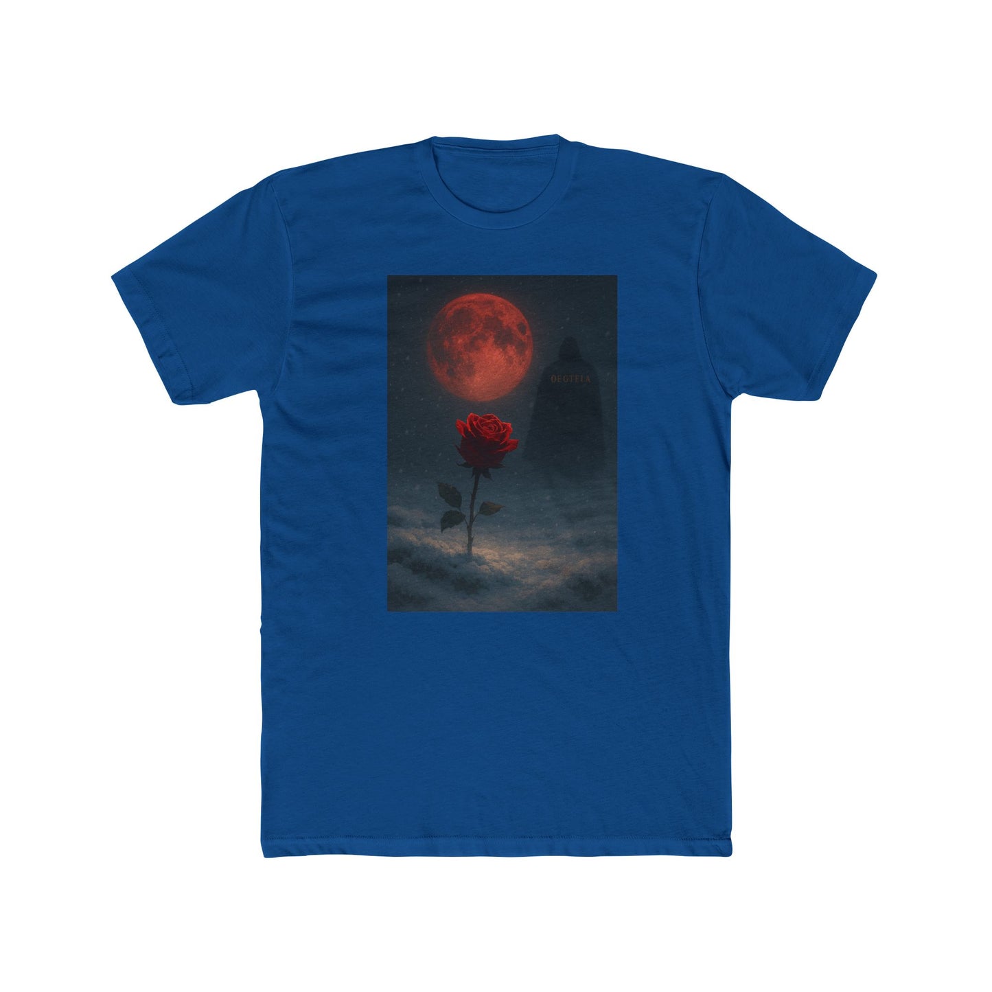 Oegtela King of the red moon Rose Artistic T-Shirt