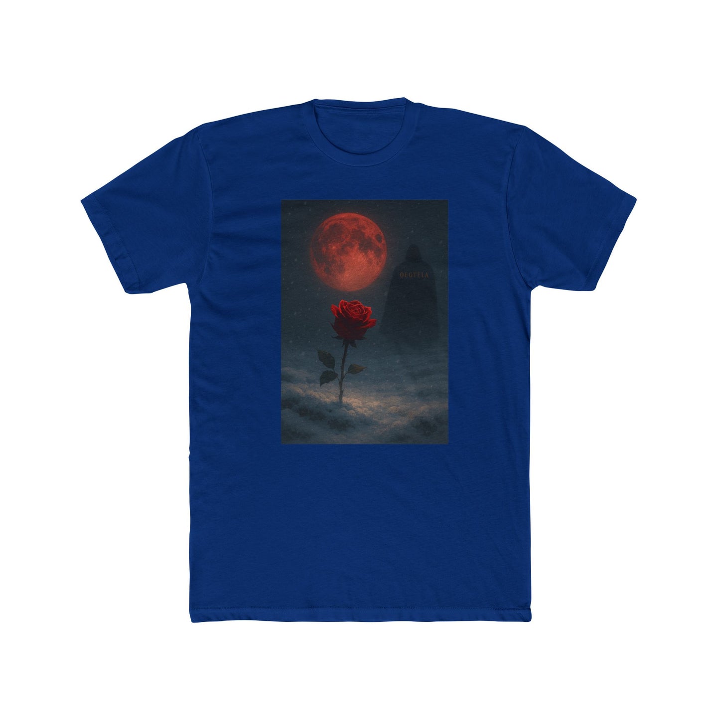 Oegtela King of the red moon Rose Artistic T-Shirt