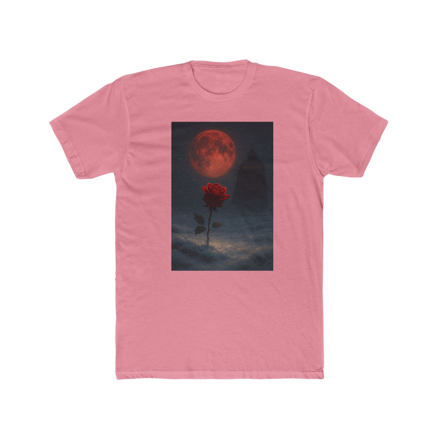 Oegtela King of the red moon Rose Artistic T-Shirt