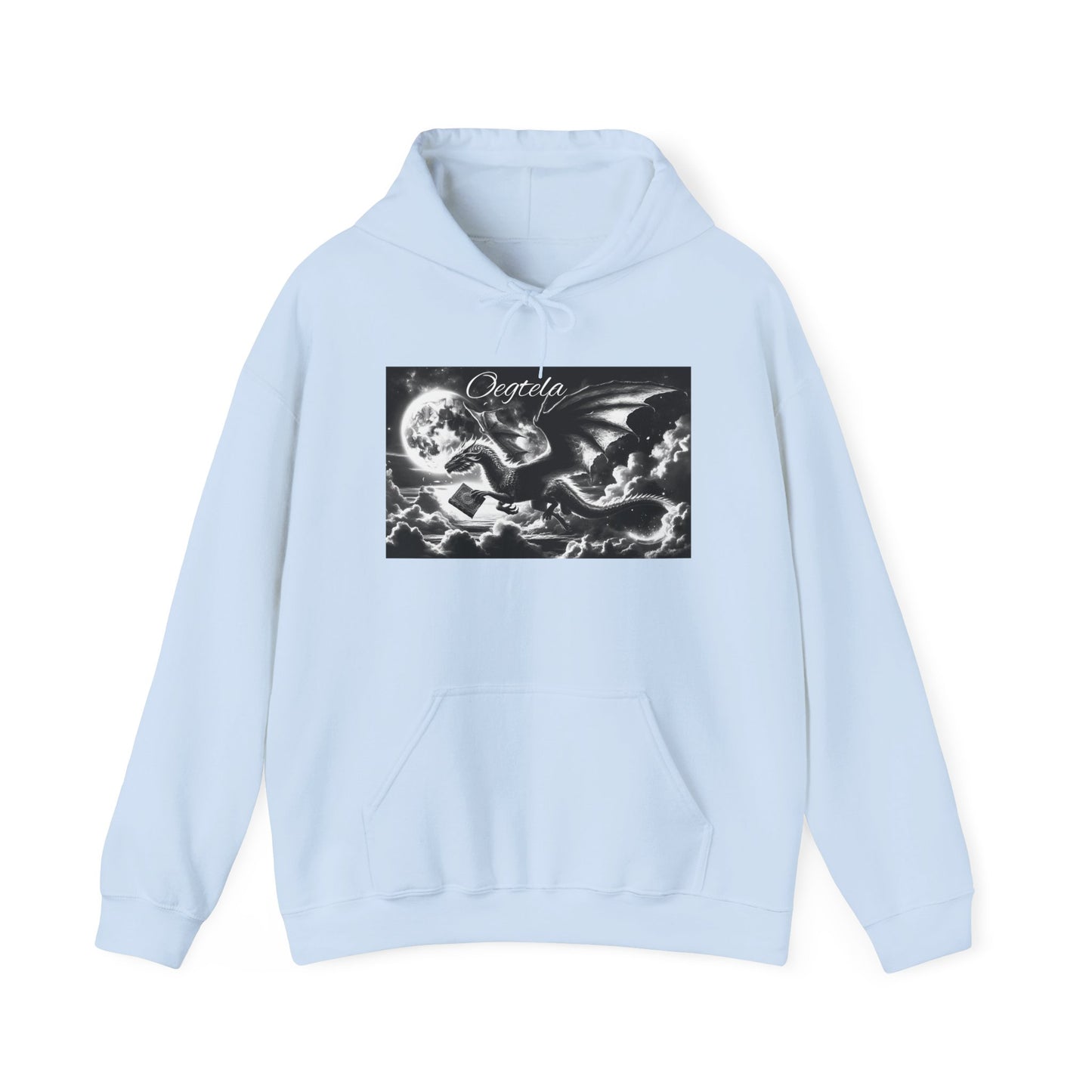 Hooded Sweatshirt - Oegtela Unisex Seeker of Faith and Wisdom