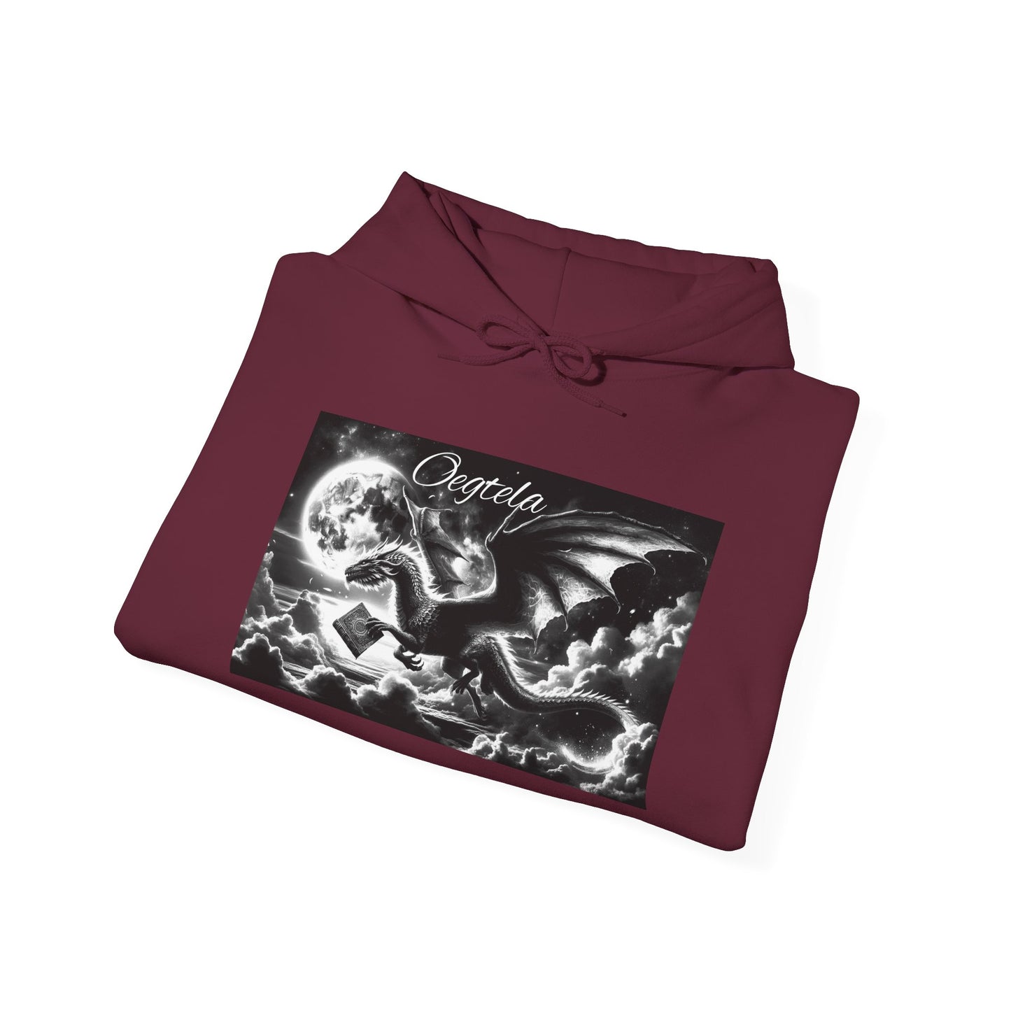 Hooded Sweatshirt - Oegtela Unisex Seeker of Faith and Wisdom