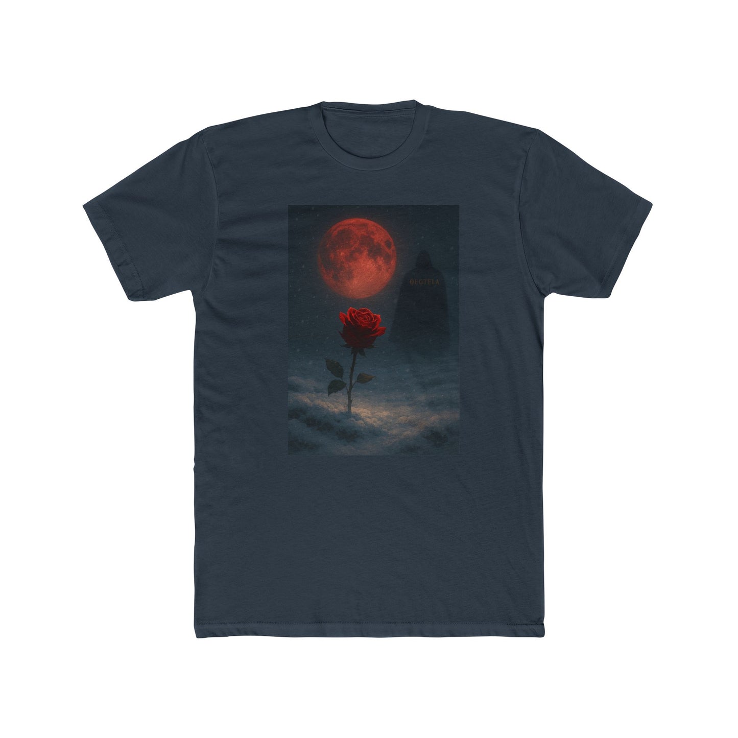 Oegtela King of the red moon Rose Artistic T-Shirt