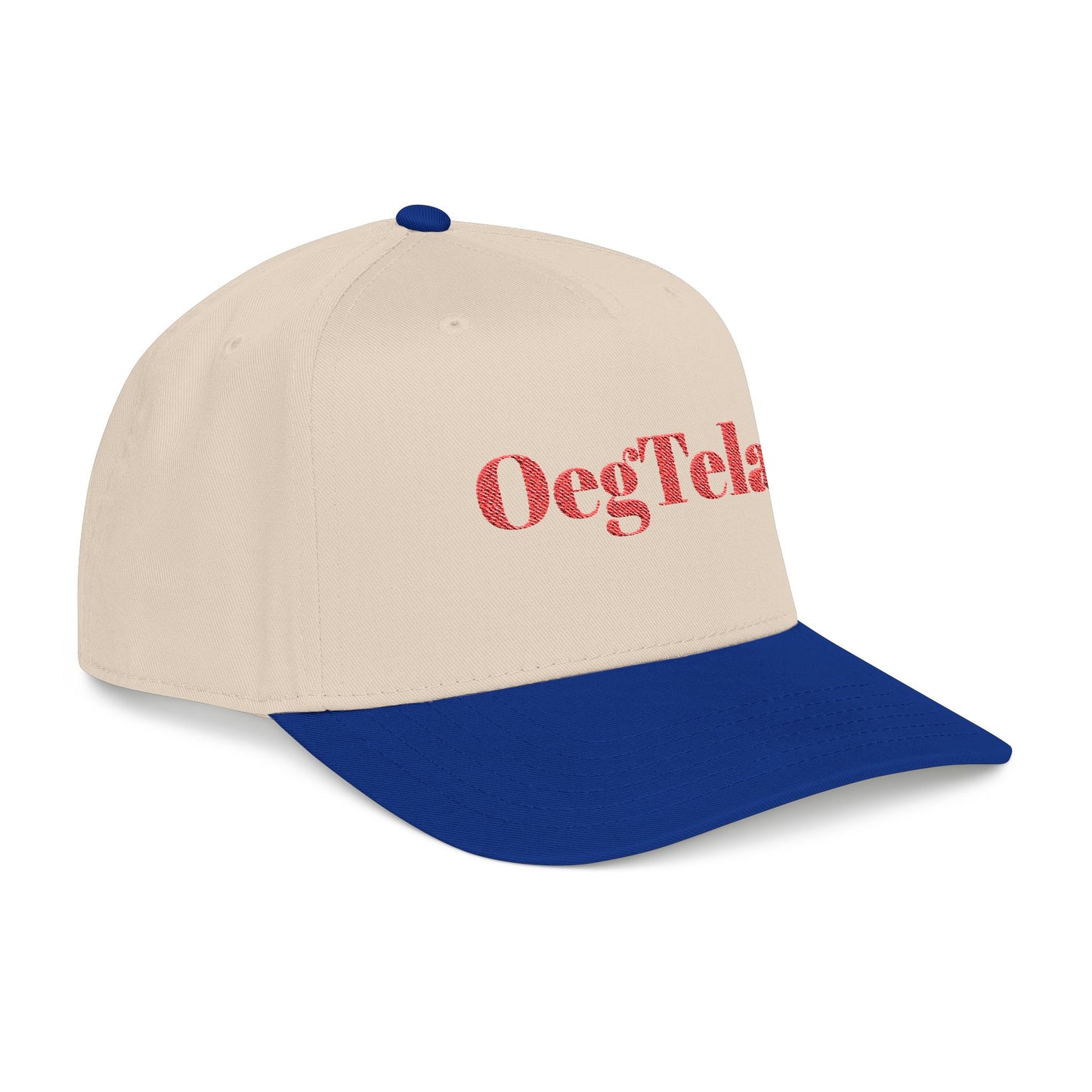 Baseball Cap — "OegTela: Embroidered Retro Cap