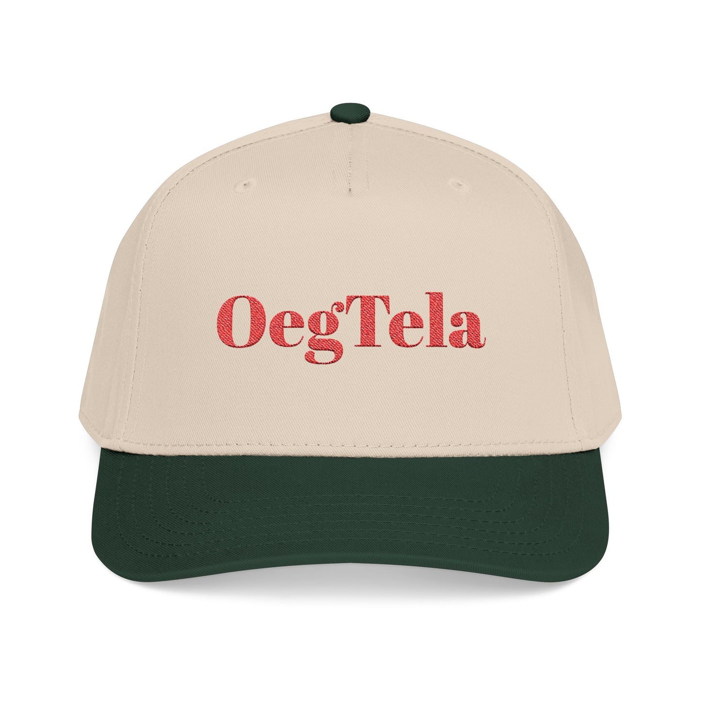 Baseball Cap — "OegTela: Embroidered Retro Cap