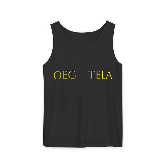 Tank Top King of the Red Moon Unisex Garment-Dyed