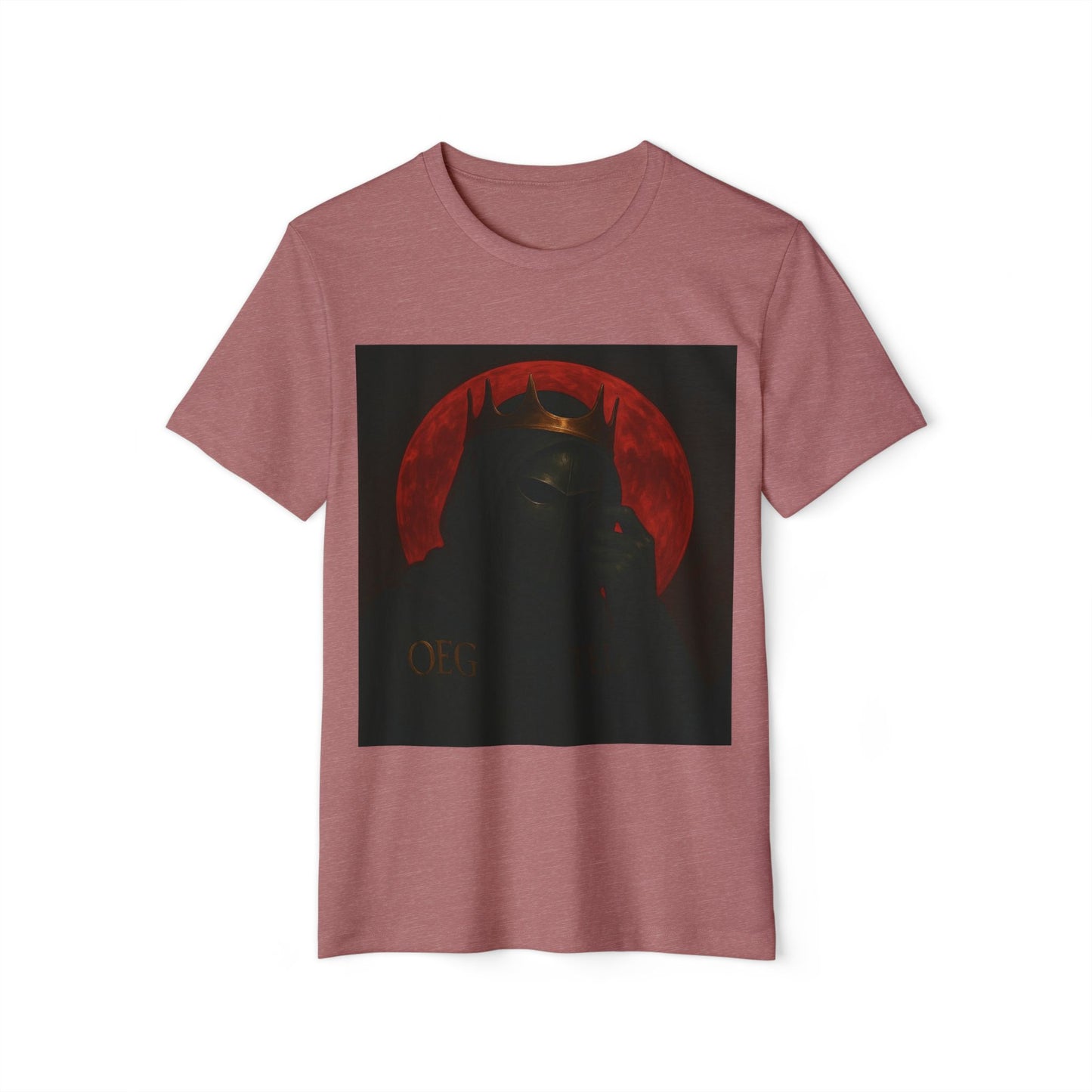 Organic T-Shirt - Oegtela King of the Red Moon Casual Wear