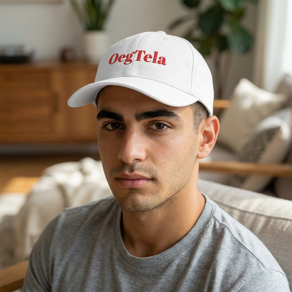 Baseball Cap — "OegTela: Embroidered Retro Cap