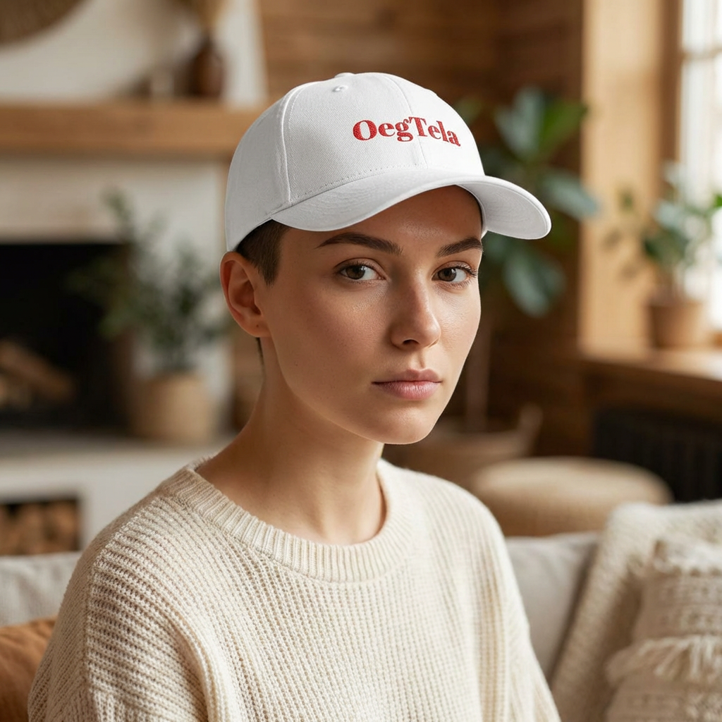 Baseball Cap — "OegTela: Embroidered Retro Cap