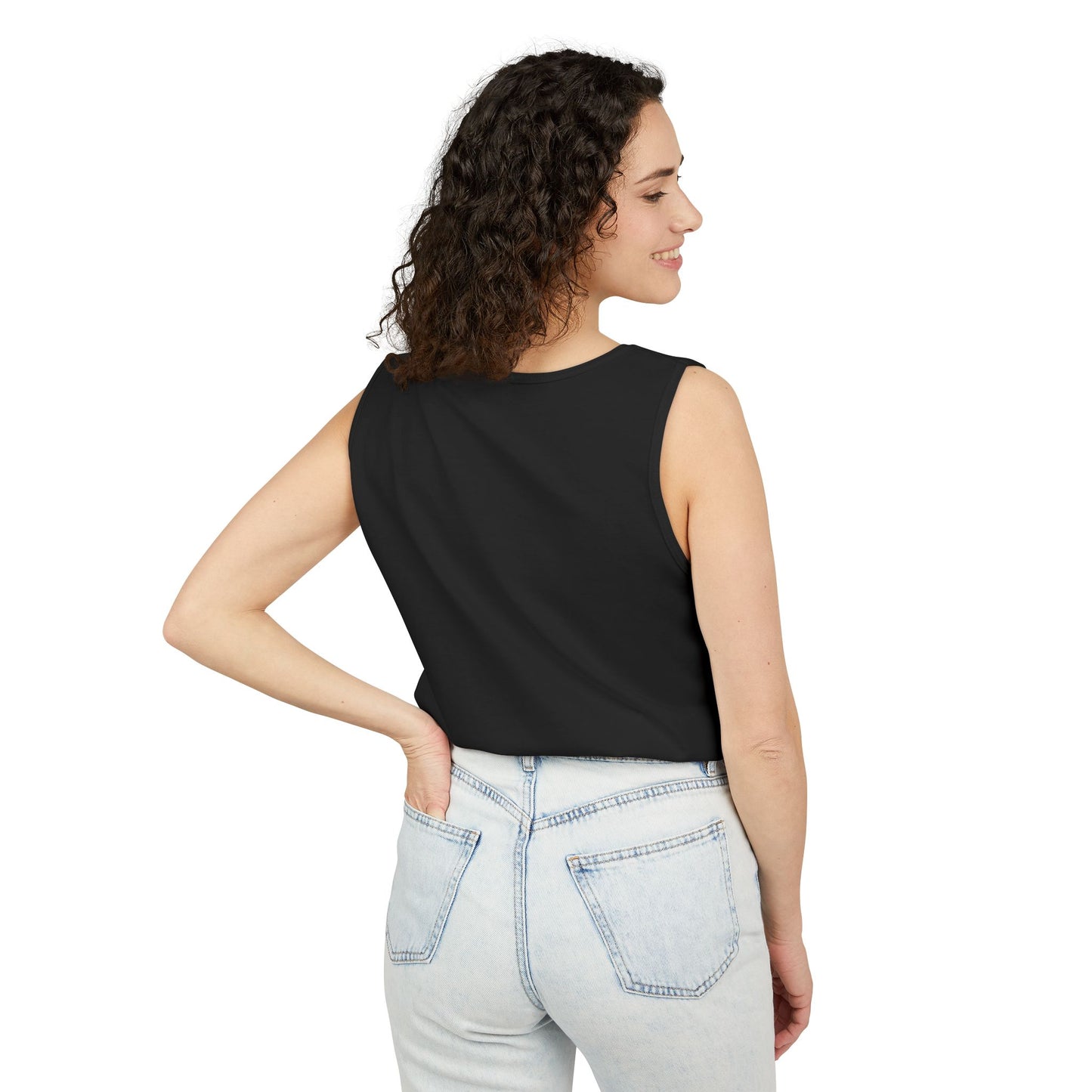 Tank Top King of the Red Moon Unisex Garment-Dyed