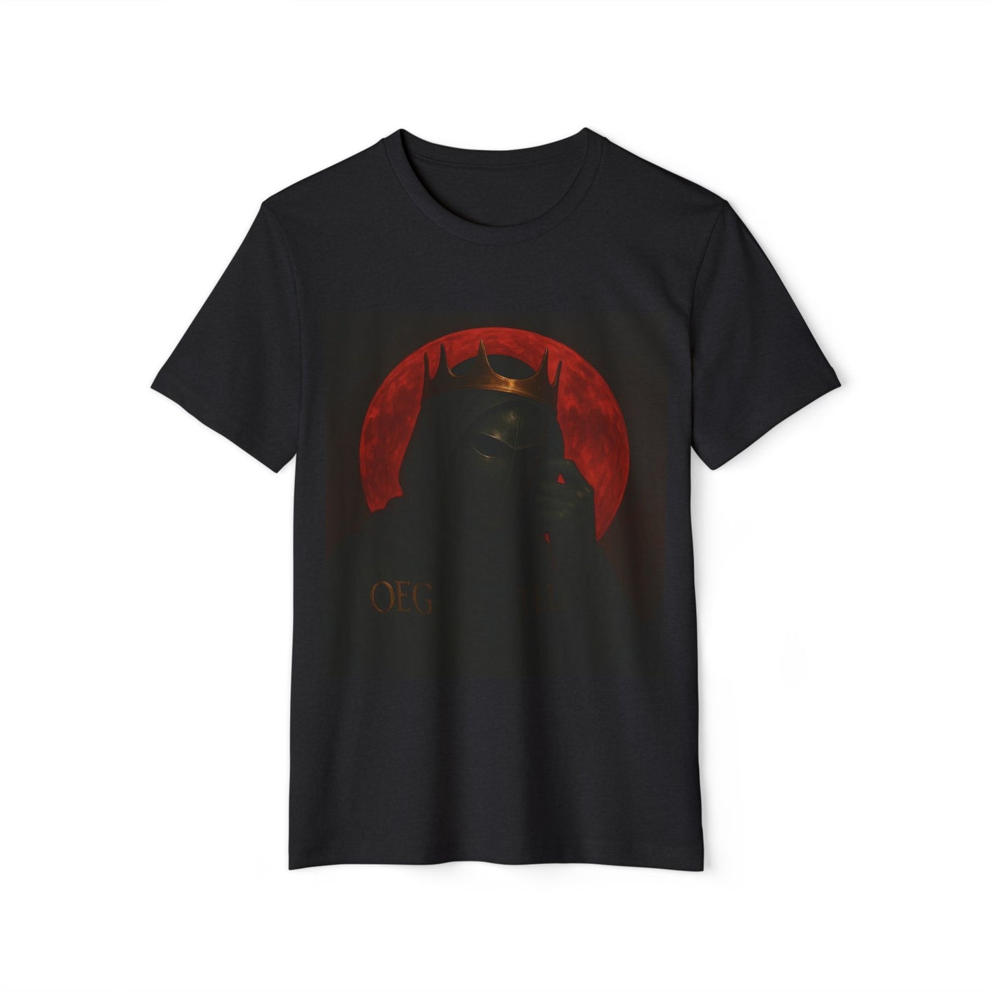 Organic T-Shirt - Oegtela King of the Red Moon Casual Wear