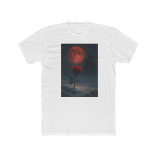 Oegtela King of the red moon Rose Artistic T-Shirt