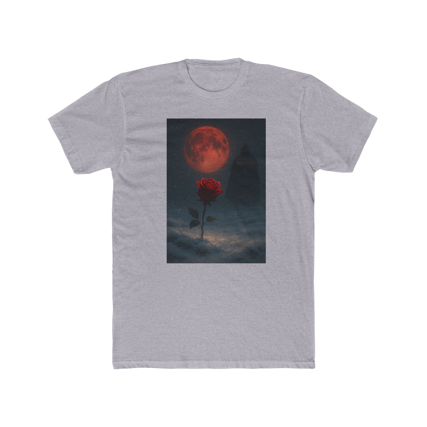Oegtela King of the red moon Rose Artistic T-Shirt