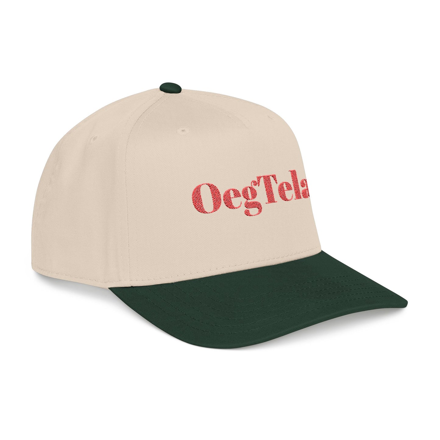 Baseball Cap — "OegTela: Embroidered Retro Cap