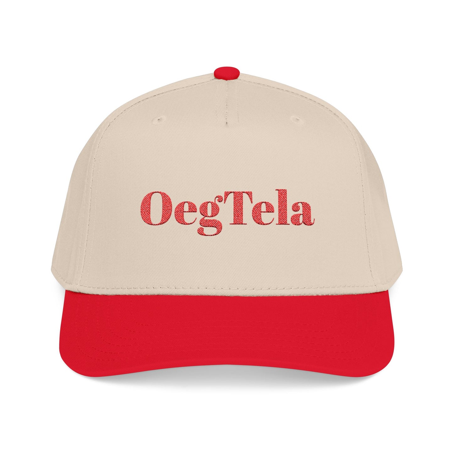 Baseball Cap — "OegTela: Embroidered Retro Cap
